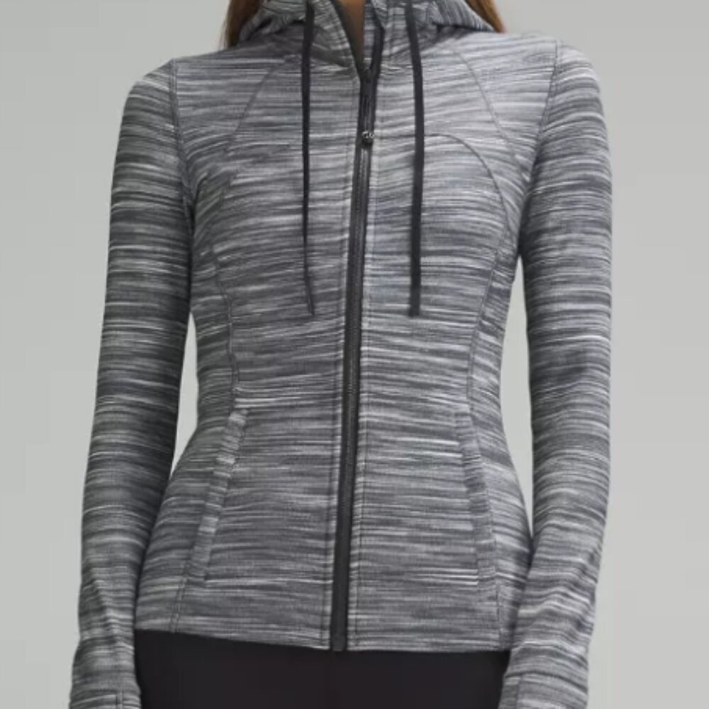 🔥Lululemon Hooded Define Jacket Heathered Grey *Nulu